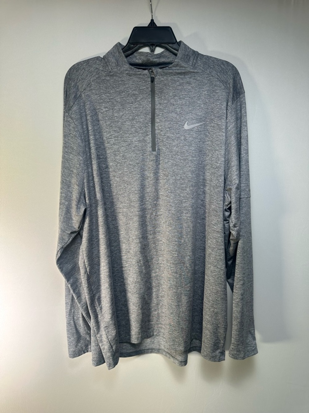 Nike Gray Heather Dri-FIT Running Top